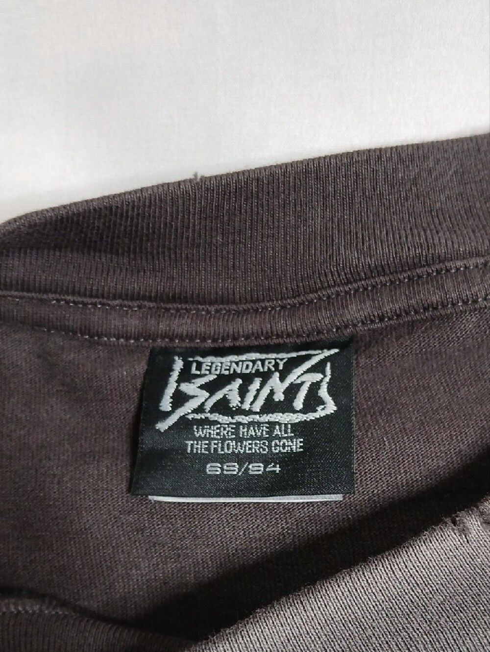 Bape x Saint Mxxxxxx S.S.A.L.A Black Tee with White Graphic Skull - Picture 2 of 5
